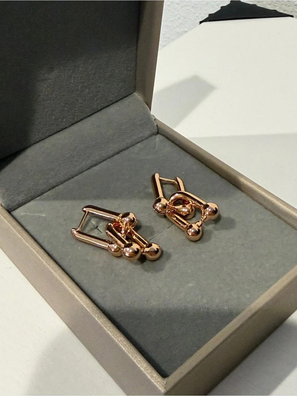 Rose Gold Earrings